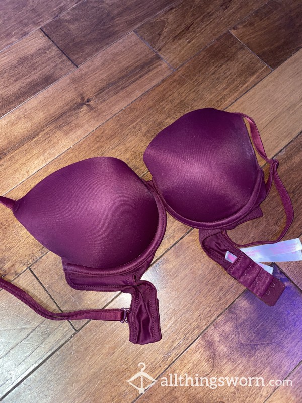 OLD Burgundy Bra. SOLD