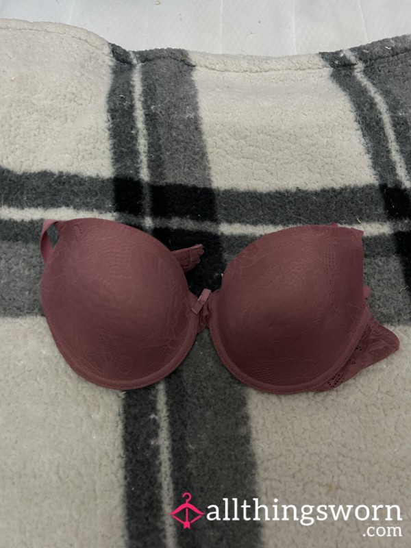 Burgundy Bra🤍