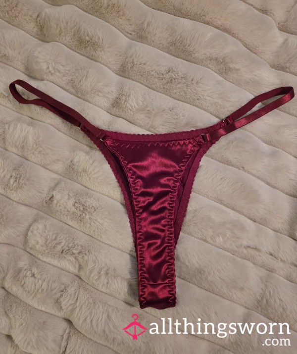 Burgundy Itsy Panties