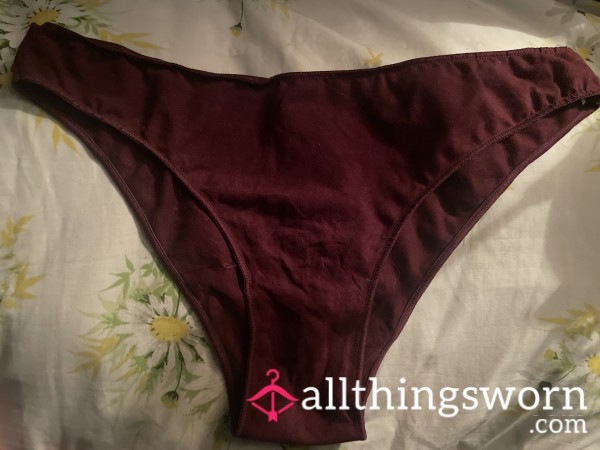 Burgundy Panties❤️