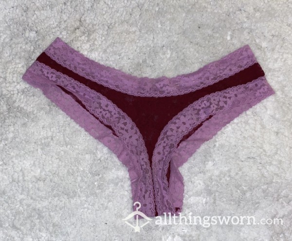 Burgundy/Purple VS Pink Cheeky