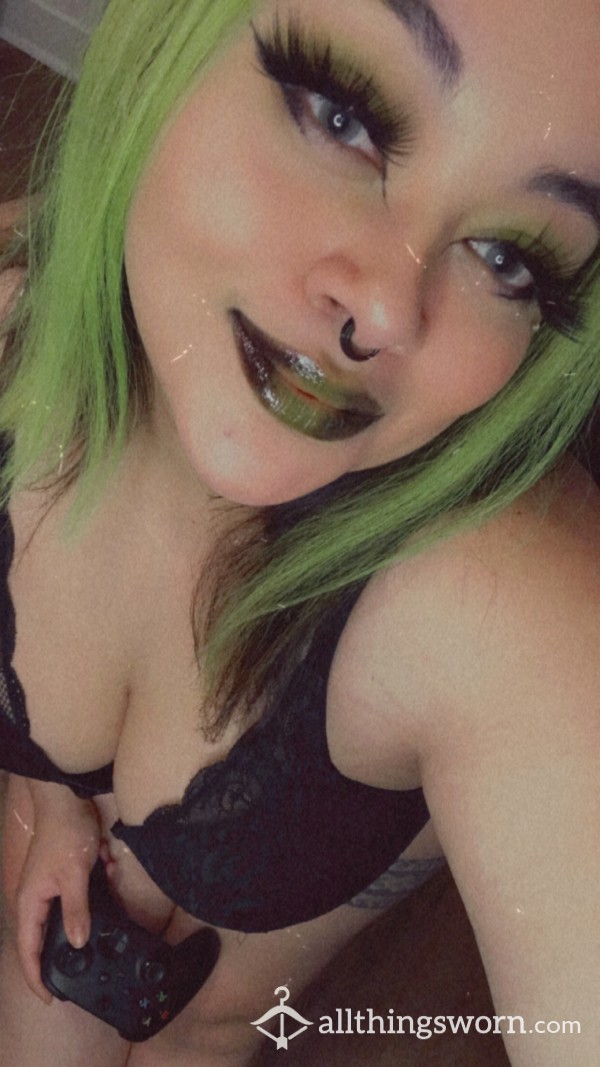 Busty Goth Needs Gamer BF