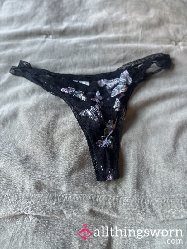 Bu*terfly Lace Thongs 6miles