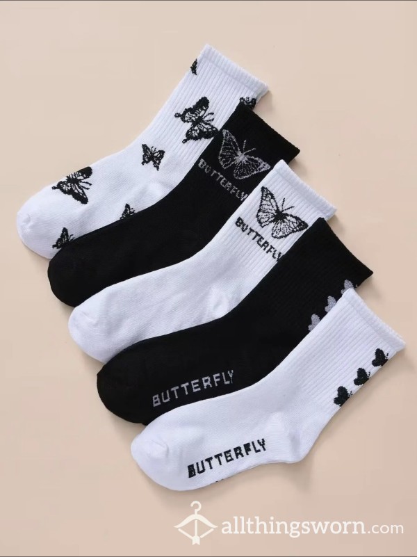 Bu*terfly Socks