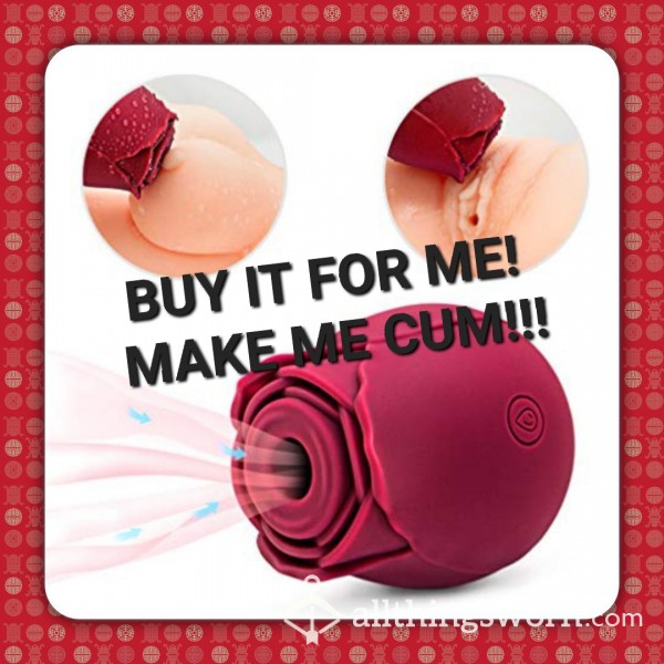 Buy It For Me!!!!  Rose Clit Vibrator