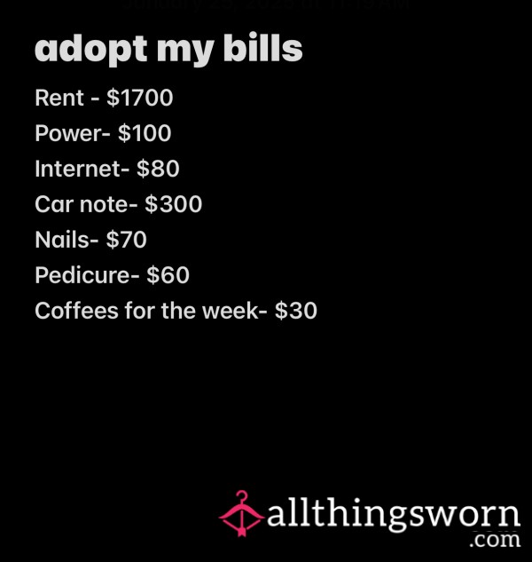 Buy My Bills