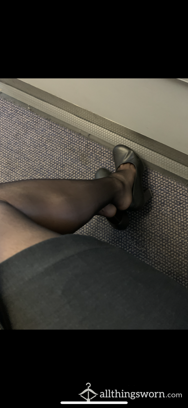 Cabin Crew Shoe Removal