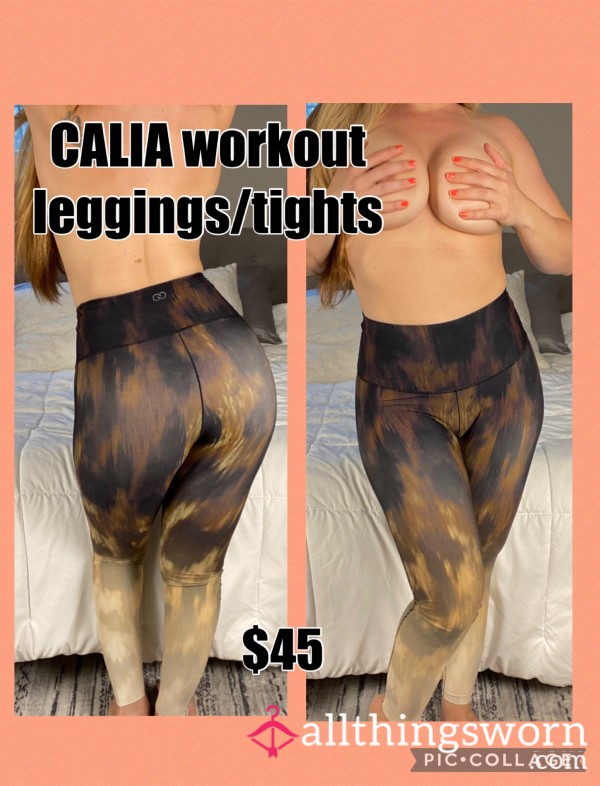 CALIA Carrie Underwood Used Gym Leggings Medium