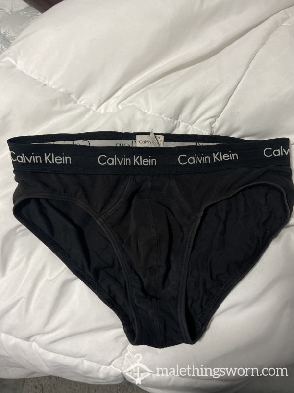 Calvin Briefs From Vigorous Gym Session