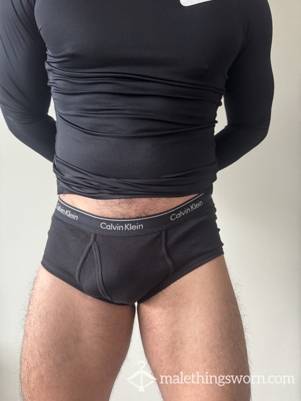 Calvin Klein Briefs (BLACK)