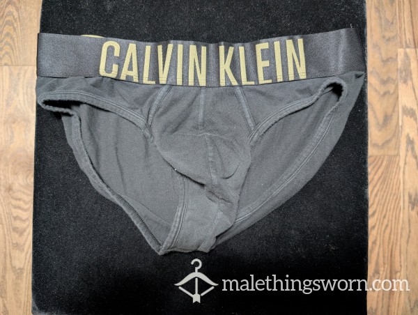 Calvin Klein Briefs Gold Lettering