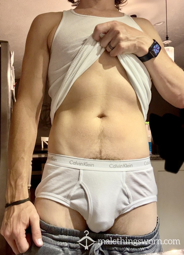 Calvin Klein Cla**ic Cotton White Brief