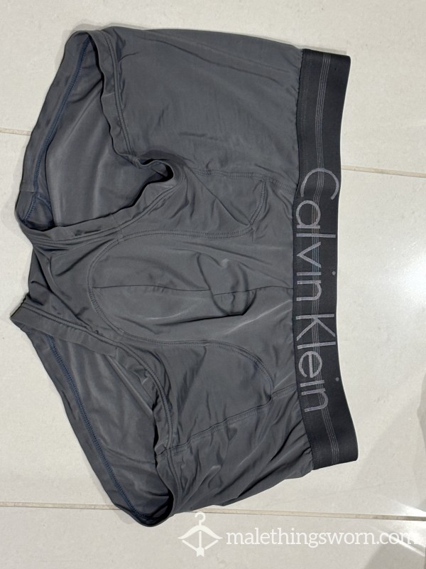 Calvin Klein Grey Boxer Briefs