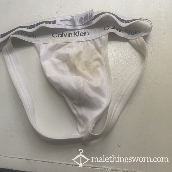 SOLD: Calvin Klein Jock - White