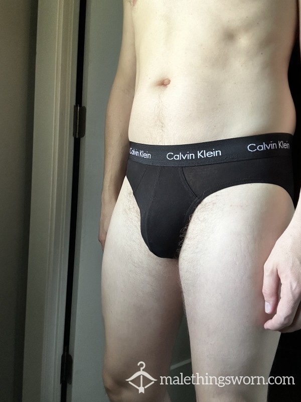 My Black Calvin Klein Briefs