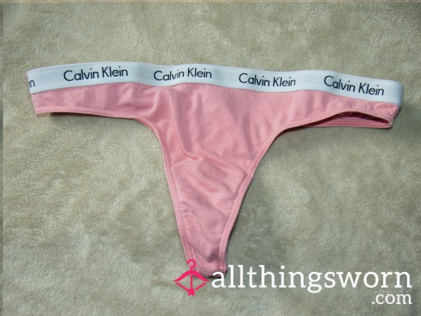 Calvin Klein Pink Thong