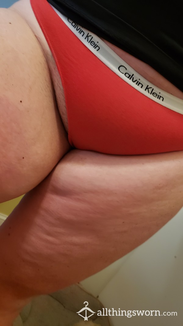 S**y, Loved, Calvin Klein Red Thong