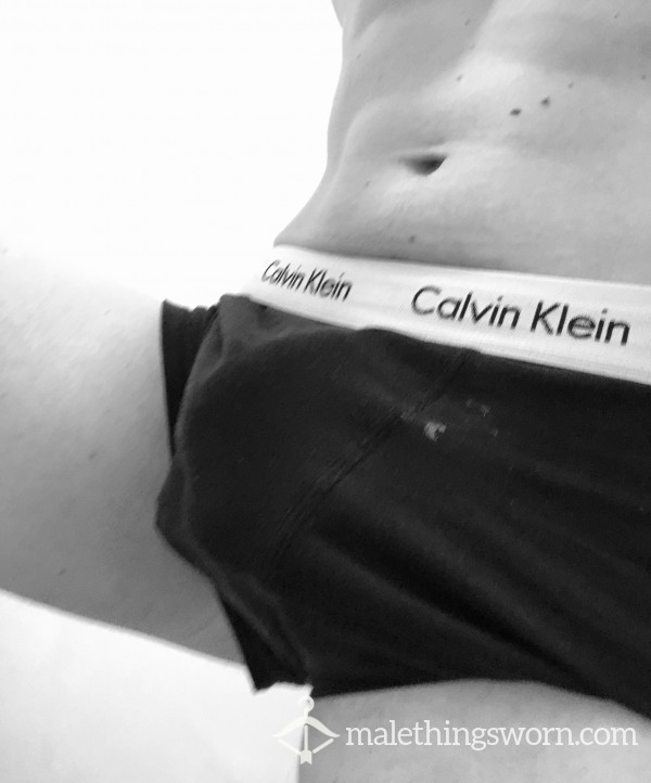 Calvin Klein S**y Boxer Briefs, Worn On Construction Site