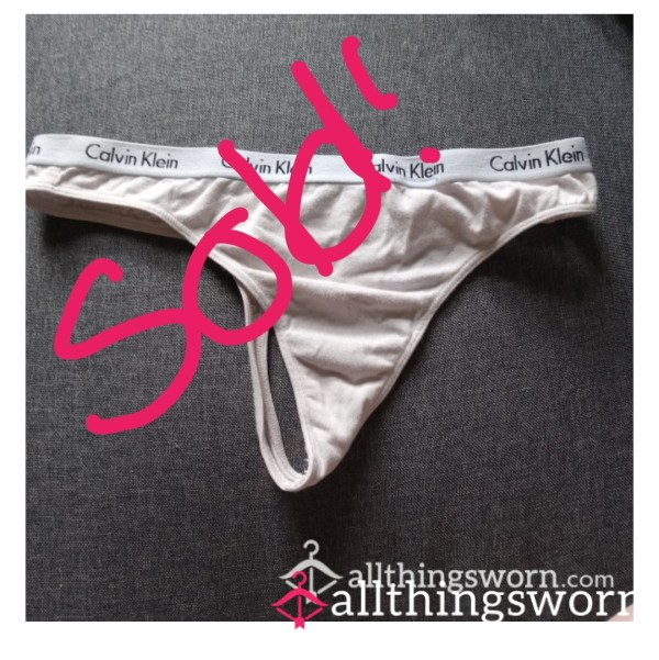 Calvin Klein Thong!!!