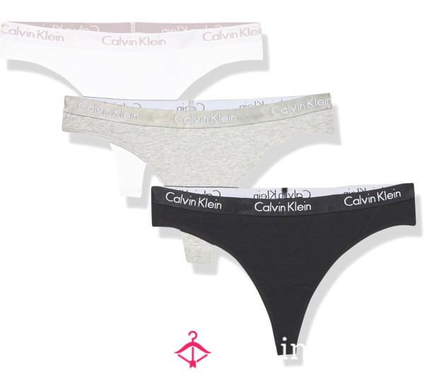 Calvin Klein Thongs - Pick Your Color 💋