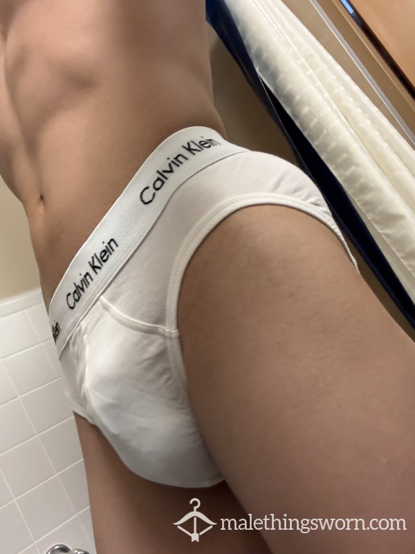 Calvin Klein White Briefs