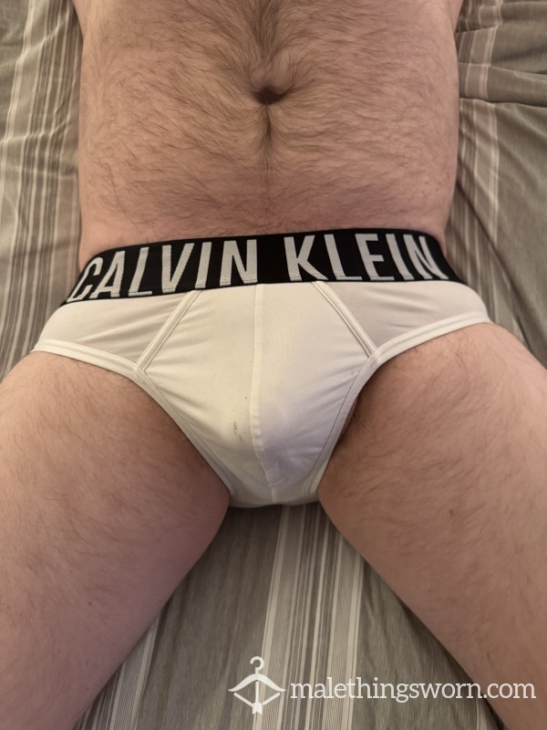 Calvin Klein White Briefs Worn By Zach