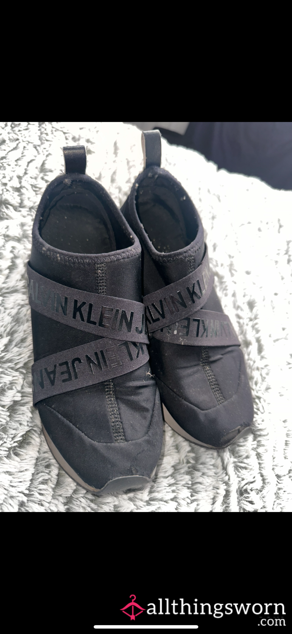 Calvin Klein Worn Trainers