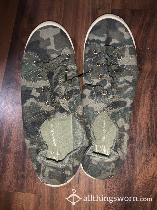 Camo Slip On Shoes