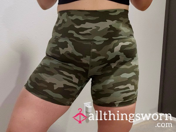 Camo Workout Shorts