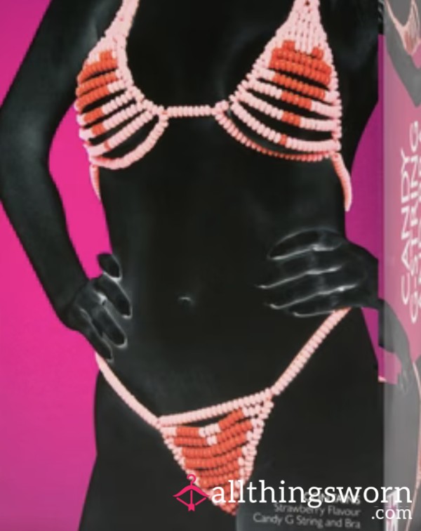 Candy Bra And G String 12 Hour Wear