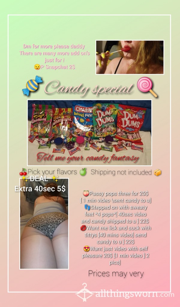 Candy Specials