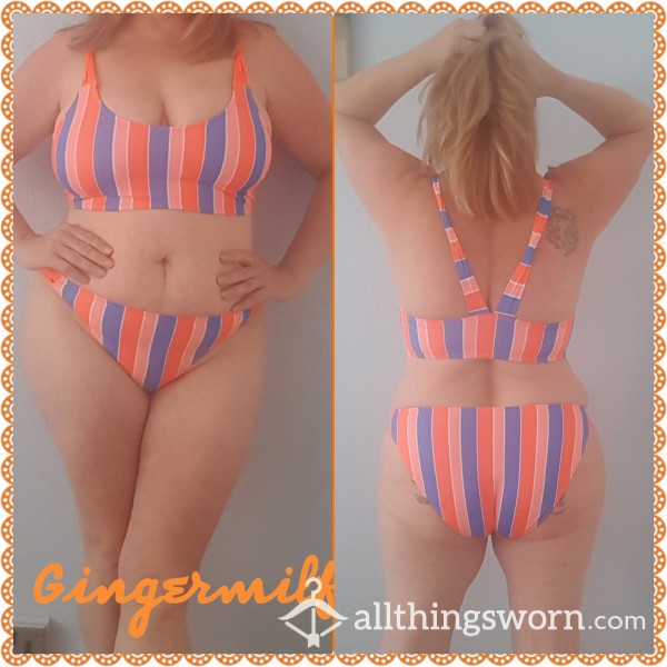 Candy Stripe Bikini