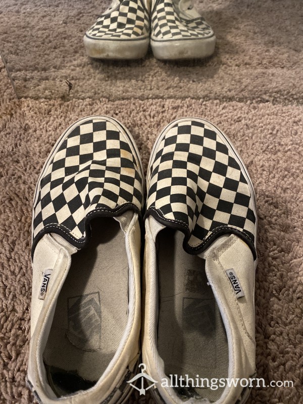 Canvas Checkered Vans