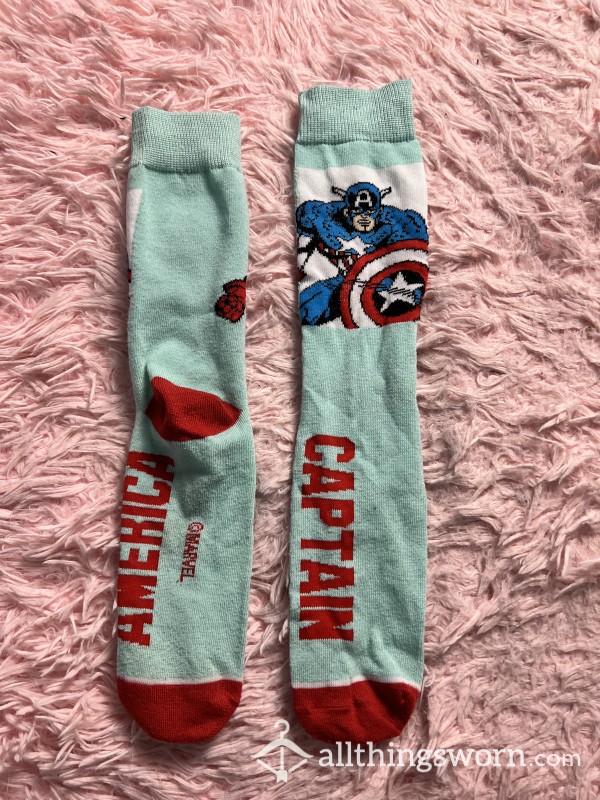 Caption America Socks