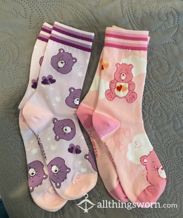 Care Bear Crew Length Socks