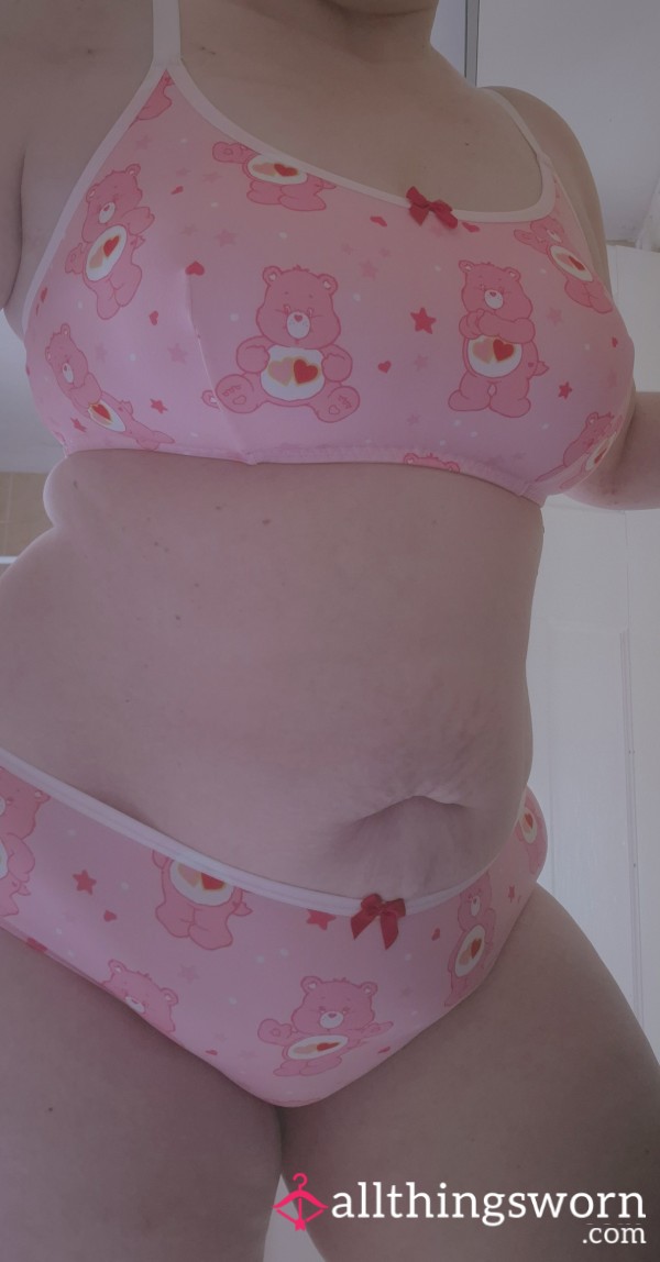 Carebear Set Bralette And Panties