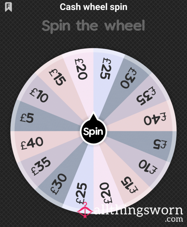 CASH WHEEL SPIN