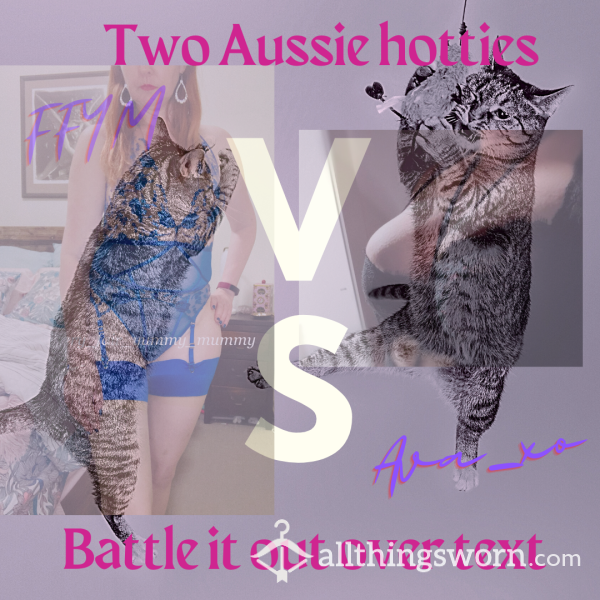 Cat Fight!!! Fiery_fair_yummy_mummy Vs Ava_xo