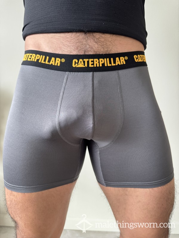 CAT Gray Compression Shorts