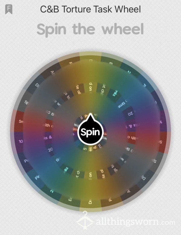 CBT Task Wheel