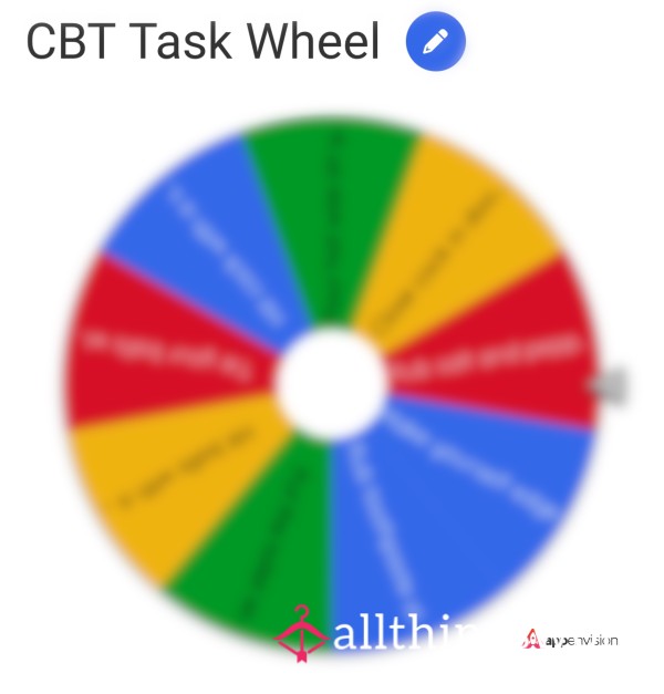 CBT Task Wheel