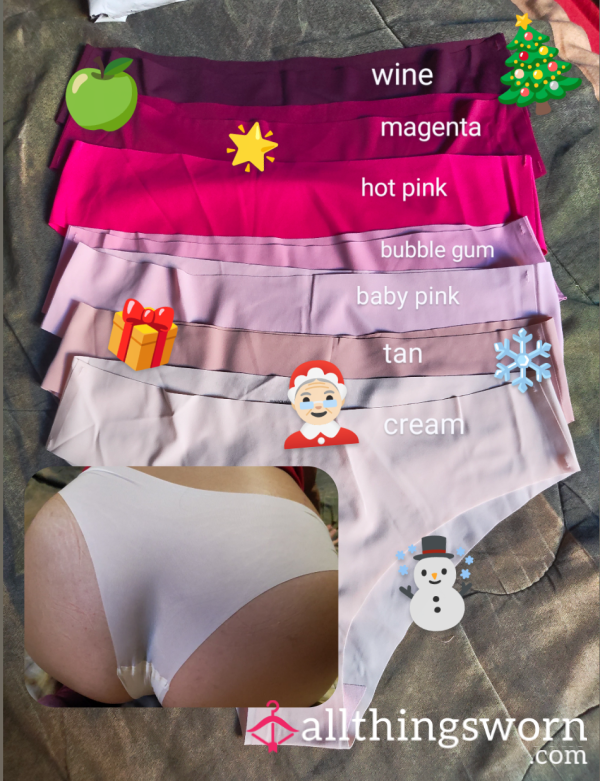 CHARITY Seamless Panties! Let Me Cream These For You And Make 3 People's Christmas Lovely! All Sales Will Be Donated!