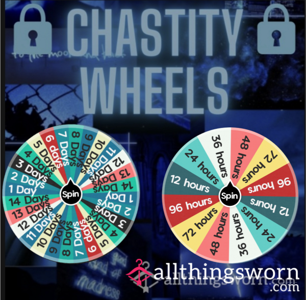 Chastity Wheel ⛓️💦 Spin Your Fate 😈