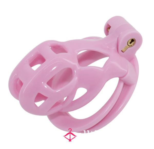 Chastity Cage 4 Sizes - Pink