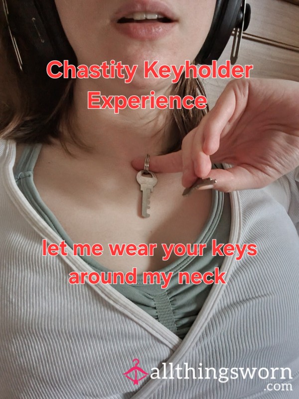 Chastity Keyholding Experience- Let Me Wear Your Key On My Necklace 🔥