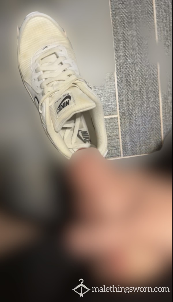 Chav Spunk C*m Inside Air Max 90 Trainers