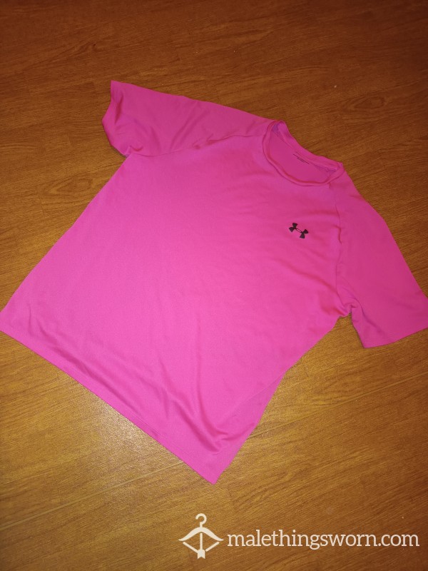 Chavy UnderArmor Pink Shirt (L) 👕