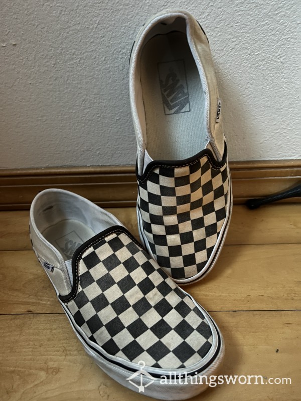 Checkered Vans