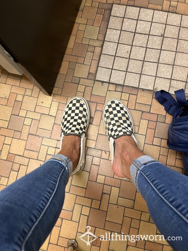 Checkered Vans