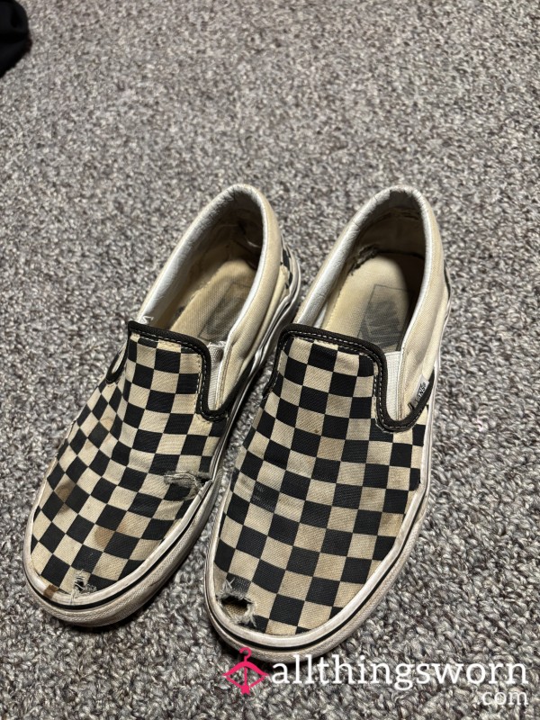 Checkered Vans